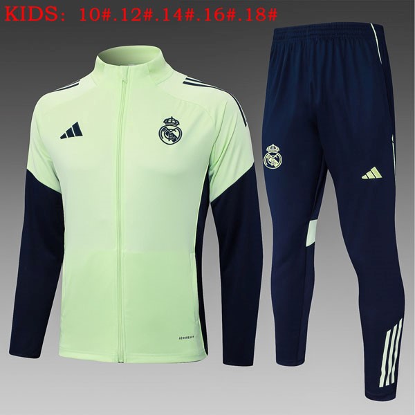 Enfant Survetement Real Madrid 2025-26 Vert 5